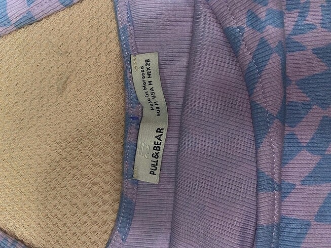 Pull and Bear pull & bear askılı crop