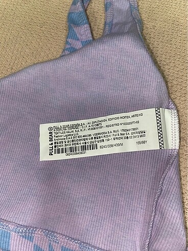 m Beden pull & bear askılı crop