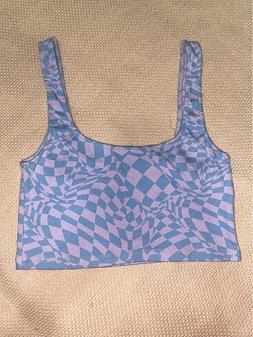 pull & bear askılı crop