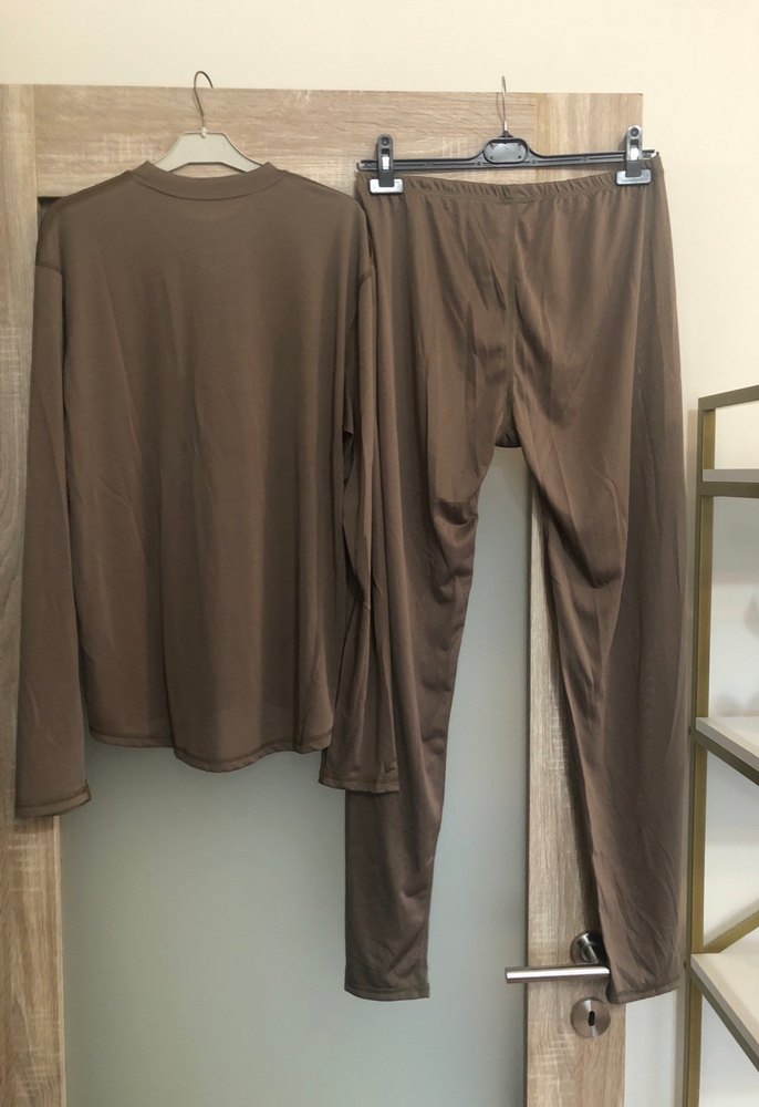 Erkek Kahverengi Uzun Kollu Rahat Pijama Takımı - Görsel 5