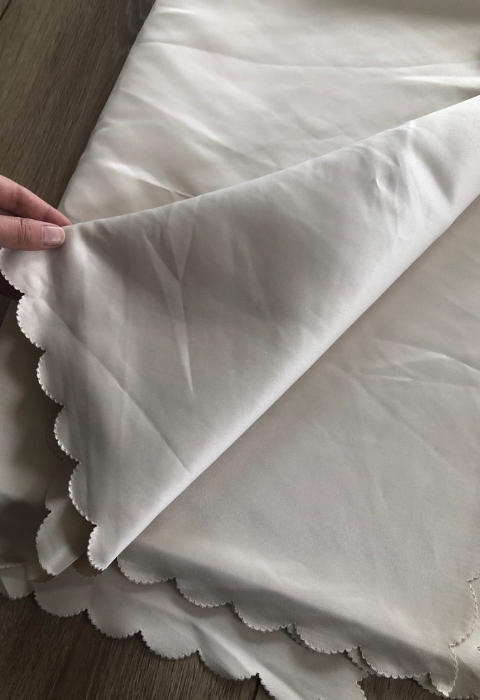 Ten rengi  saten masa örtüsü - Görsel 2