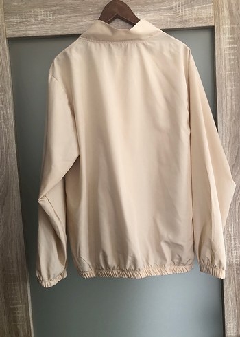 Bej Yüksek Yaka Kadın Ceket - Görsel 6