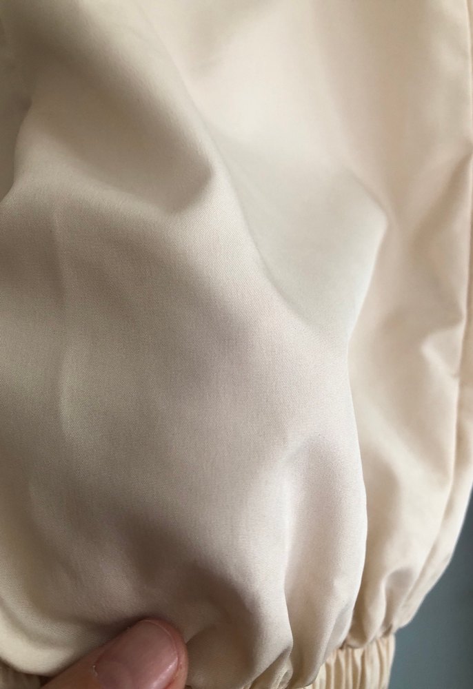 Bej Yüksek Yaka Kadın Ceket - Görsel 5