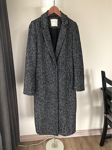 Zara kaşe yün kaban