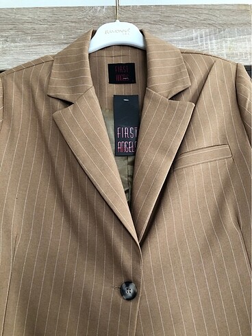 xl Beden camel Renk Blazer