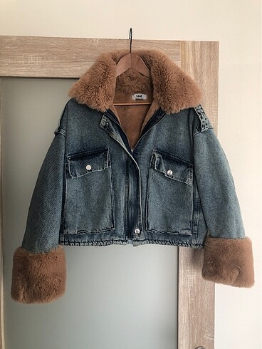 Diğer Kürk jeans mont
