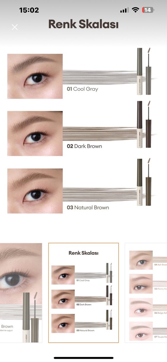 PERIPERA Doğal Kahverengi Maskara #03 - Görsel 2