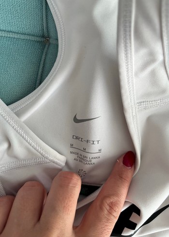 Nike Beyaz Nike Sporcu Sütyeni