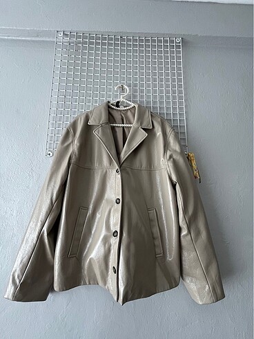 Vegan ceket blazer