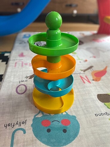 Zuzu toys çıngıraklı top oyunu iki adet topu var
