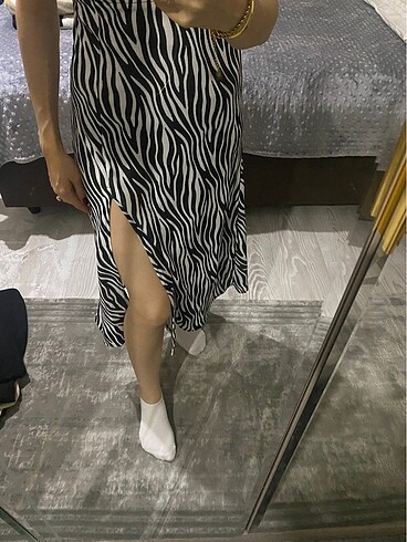 Zebra desen etek