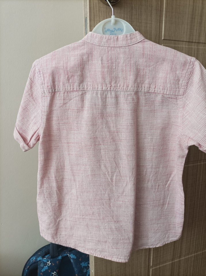 LC Waikiki Pembe erkek çocuk gömlek - Görsel 3