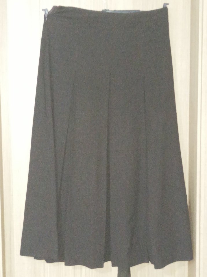 Ekol  Kahverengi Baskılı Fermuarlı kışlık etek fermuari bozuktur - Görsel 3