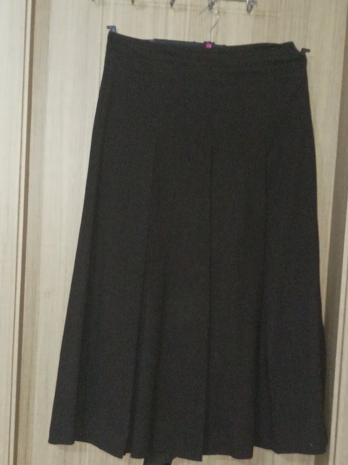 Ekol  Kahverengi Baskılı Fermuarlı kışlık etek fermuari bozuktur - Görsel 2