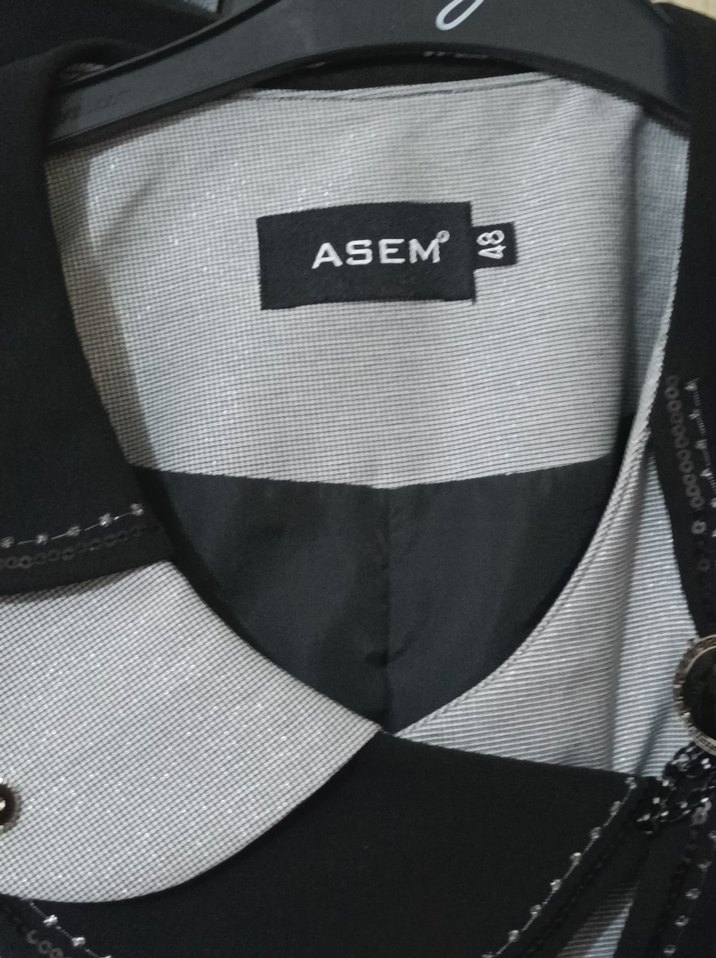 Gri Mini Kadın Takım Elbise - Görsel 5