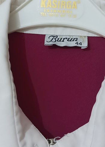 44 Beden pembe Renk Drapeli Bordo Uzun tunik
