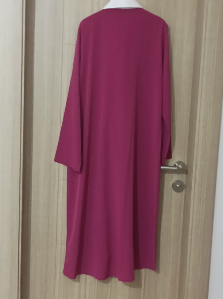 Drapeli Bordo Uzun tunik - Görsel 3