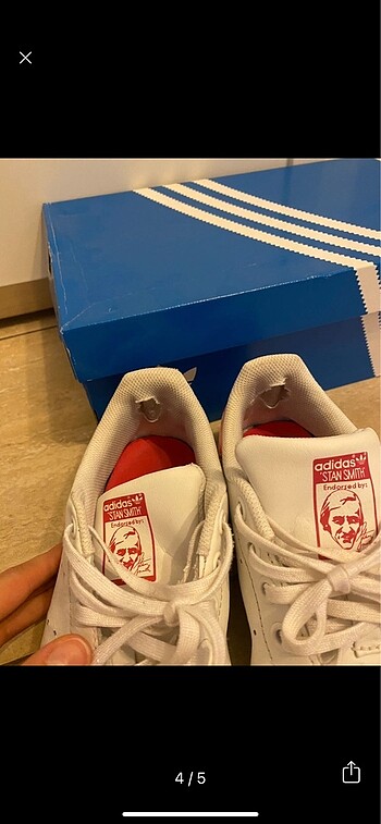 38 Beden beyaz Renk Adidas stan smith