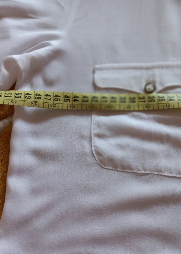 Waikiki pamuklu beyaz gömlek 40 ve 42 ye uyar.ölçüler mevcut - Görsel 4