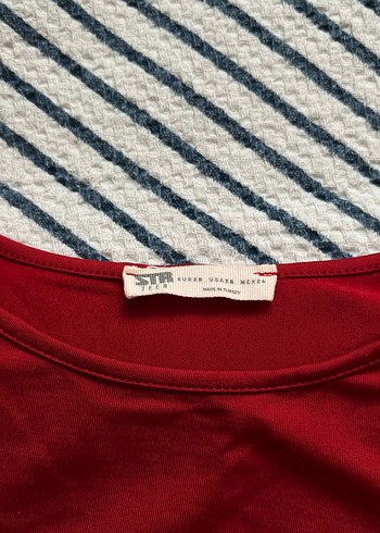 Stradivarius Dar Bluz - Görsel 5