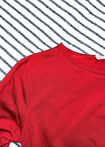 Stradivarius Dar Bluz - Görsel 3