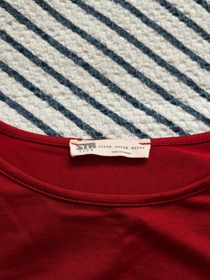 Stradivarius Dar Bluz - Görsel 5