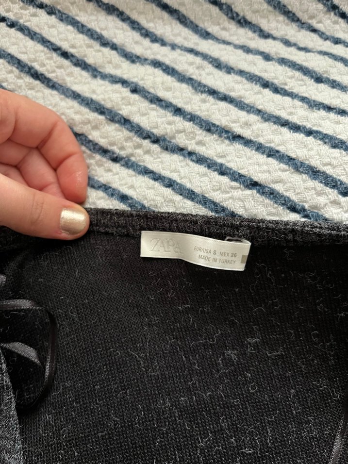 Zara Bağlamalı Bluz - Görsel 4