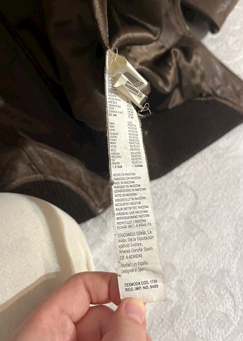 Vintage Deri Ceket - Görsel 9