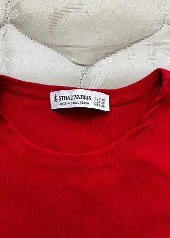 Kırmızı Kısa Kollu Tişört - Görsel 2