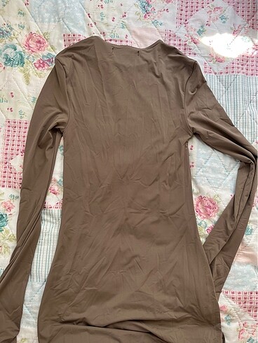 xs Beden camel Renk Pull&Bear Elbise