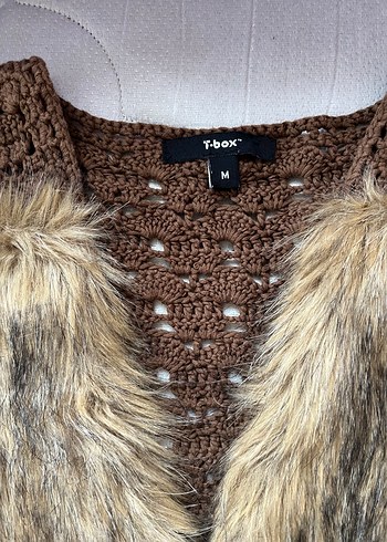 T-Box Kürklü Yelek - Görsel 4