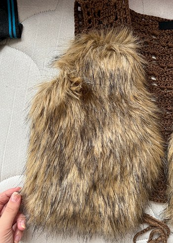 T-Box Kürklü Yelek - Görsel 3