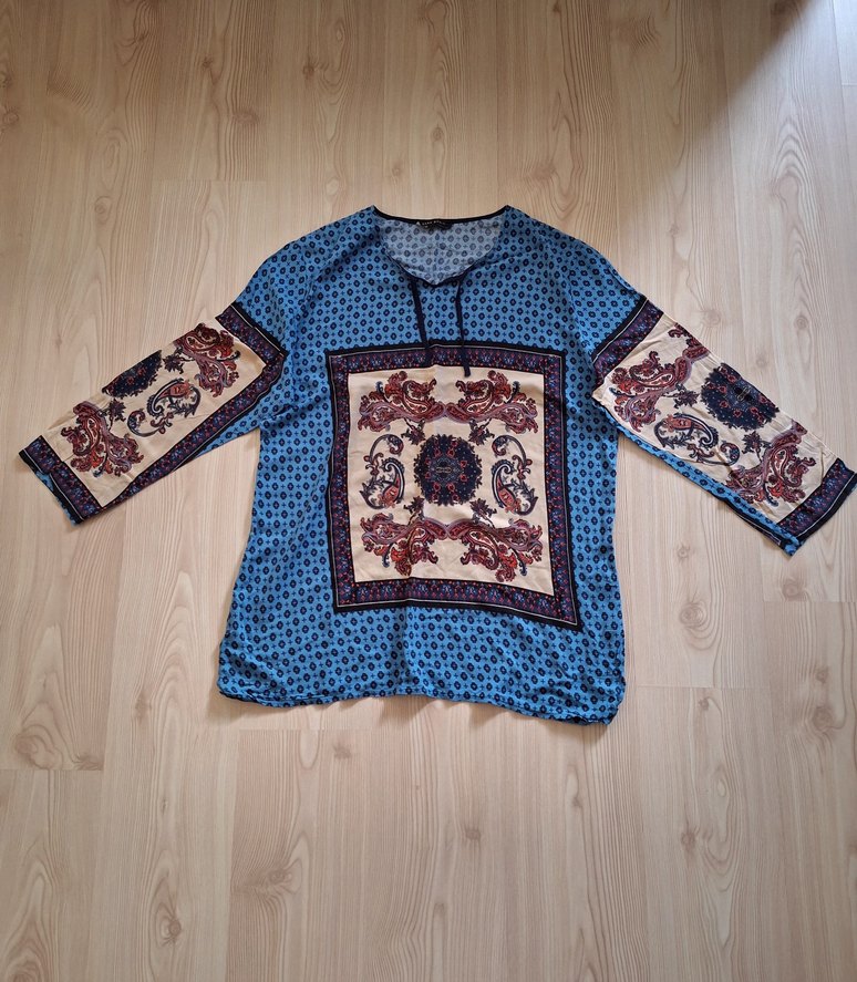 #Bohem #Kadın #Etnik Desenli #Bluz - Görsel 4