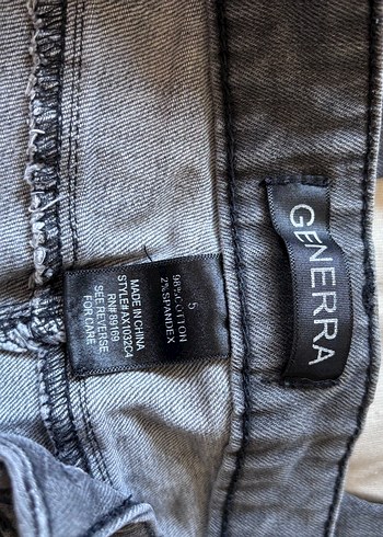 Gri Skinny Jeans - Görsel 2