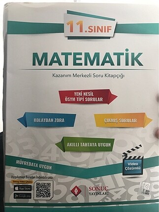 Sonuç Yayınları 11. Sınıf Matematik Seti