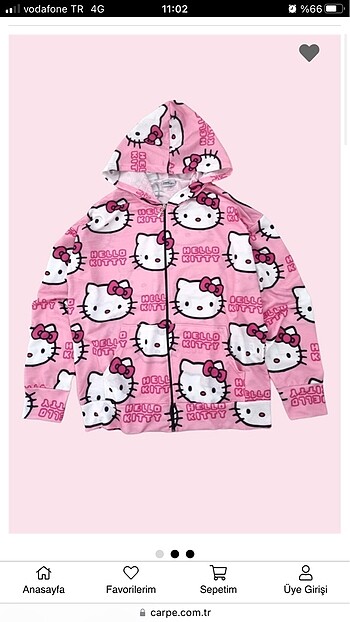 carpe hello kitty sweat lolita sanrio