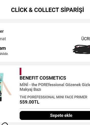 Benefit Cosmetics Benefit Primer pore