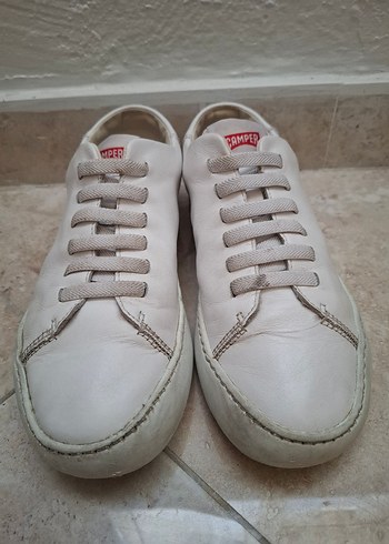 camper Kadın Beyaz Deri Minimalist Sneaker.Az kullanıldı.