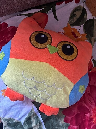 peluş baykuş uyku arkadaşı