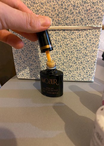 MOZIUR Sarı Jel Oje - Görsel 2