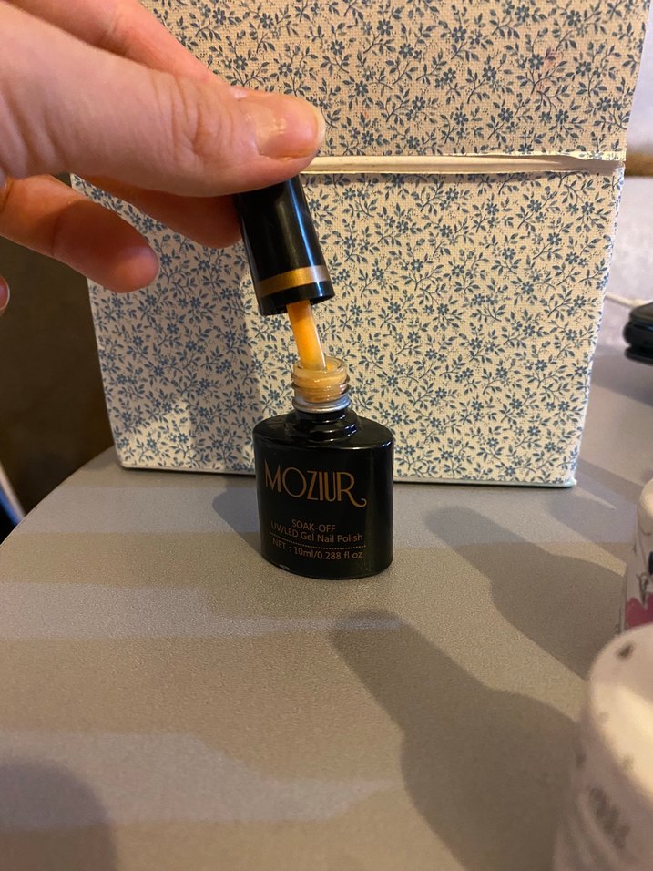 MOZIUR Sarı Jel Oje - Görsel 2