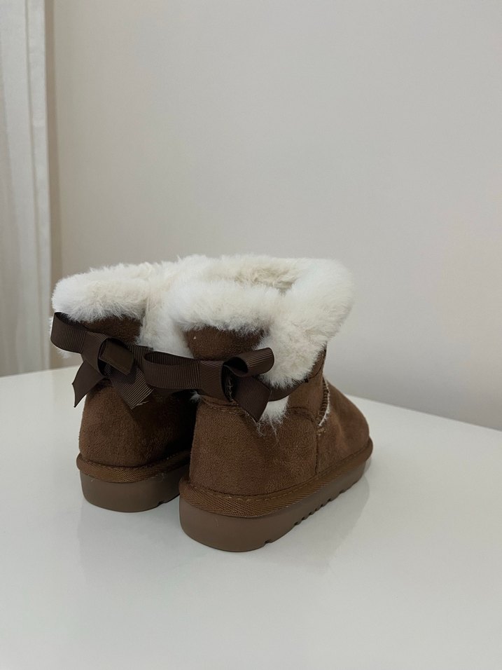 Lcw Kız Çocuk Kahverengi Kürklü Bot - Görsel 2