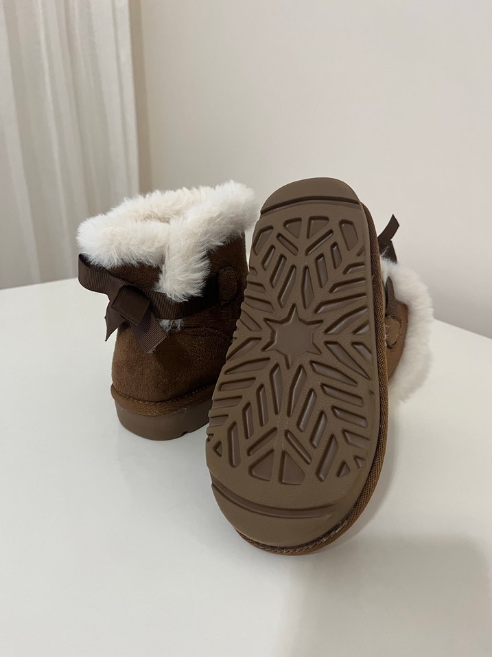 Lcw Kız Çocuk Kahverengi Kürklü Bot - Görsel 3