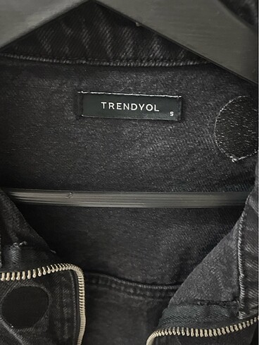 Trendyol & Milla Siyah bomber denim ceket