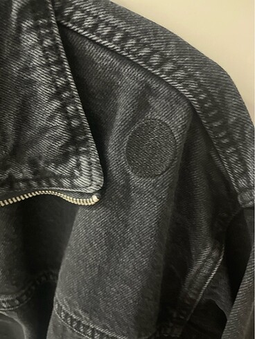 s Beden siyah Renk Siyah bomber denim ceket