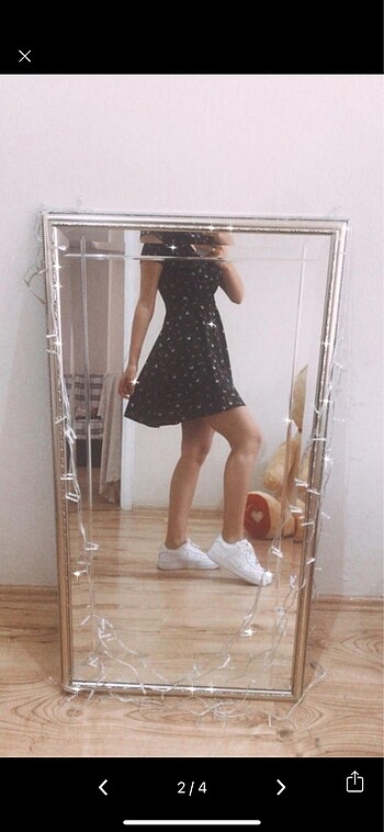 Zara Çiçekli elbise