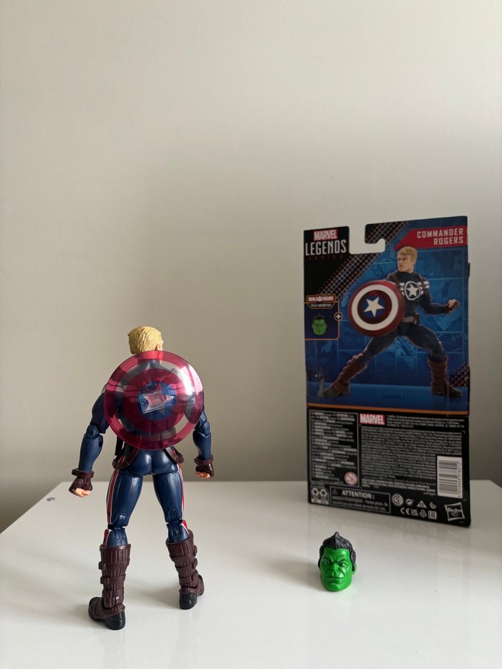 Marvel Legends Kaptan Amerika Aksiyon Figürü - Görsel 3