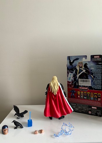 Marvel Thor Legends Figür - Siyah Kıyafetli - Görsel 2