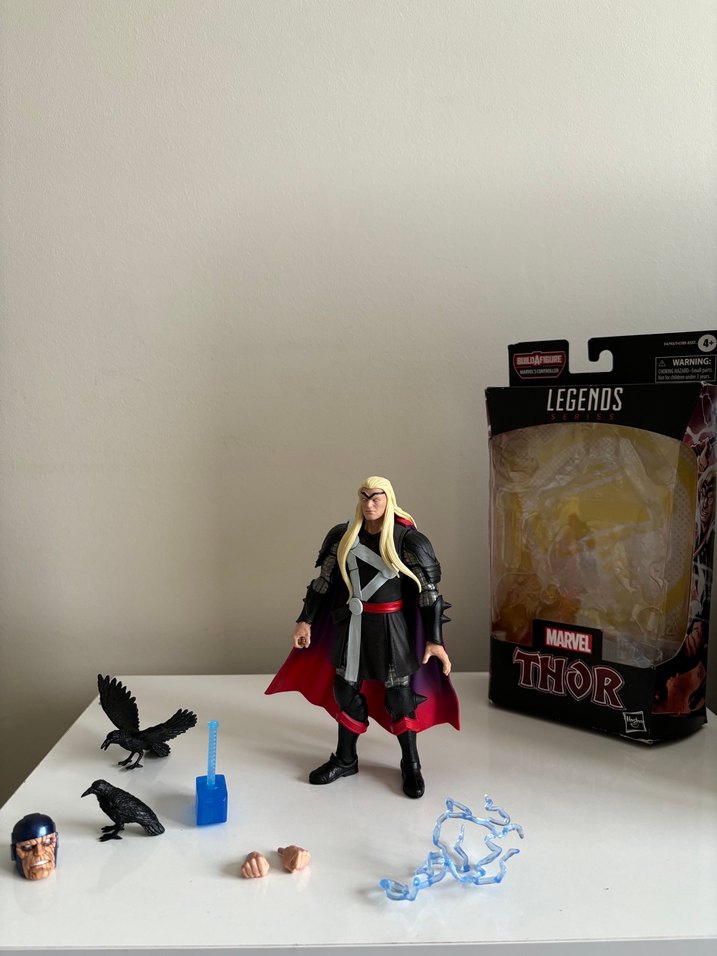 Marvel Thor Legends Figür - Siyah Kıyafetli - Görsel 3