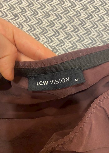 Bordo Kadın Uzun Etek - Görsel 4